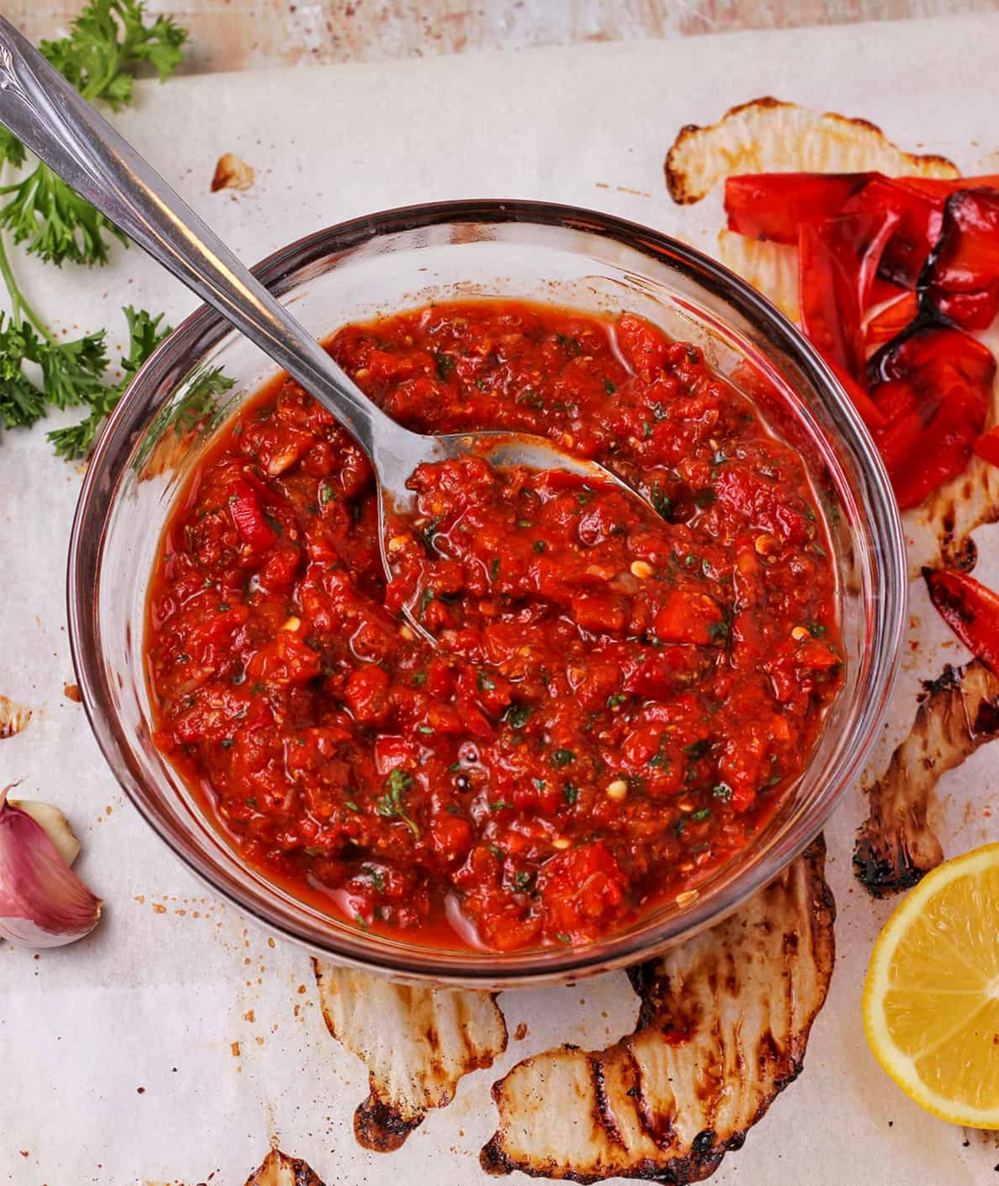 Spicy Red Pepper Paste (Shatta)